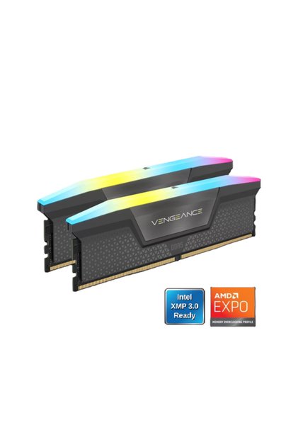 Ram Vengeance Rgb Ddr5 16Gb (2X8Gb) 6000Mhz Cl36 for Desktop Pc - Pc5-48000 - Cmh16Gx5M2N6000Z36