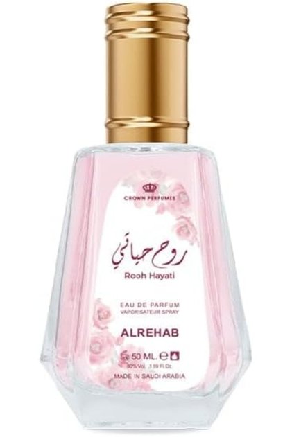 Al Rehab Rooh Hayati Eau De Parfum – بخاخ للنساء سعة 50 مل – عطر شيبير فروتي – مشمش حلو