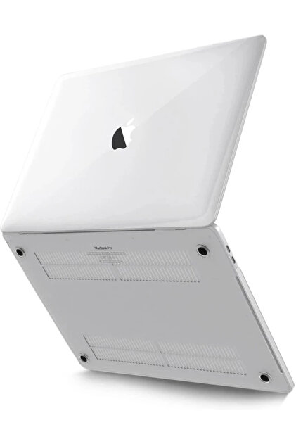 Macbook Pro 16.2 2021 Macbook Buzlu Kapak - Şeffaf