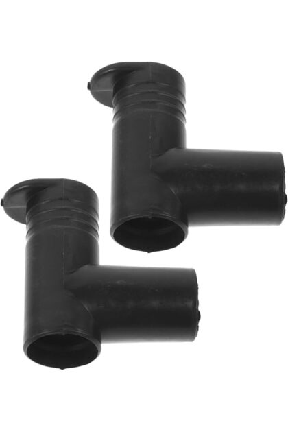 2pcs Right Angle Clothes Rack Connector Joints Plastic Clothes Drying Rack Fittings For Ho