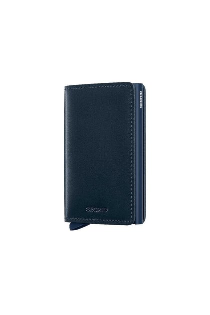 Slimwallet Original Card Holder Wallet, Navy Blue