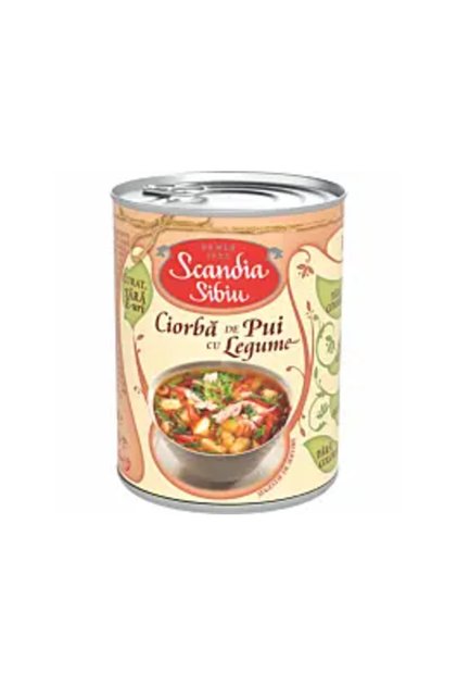Supă de pui cu legume Sibiu 400 g