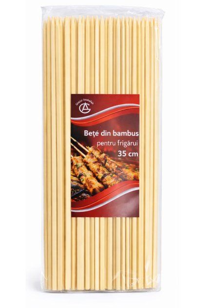 SET 50 BETE DIN BAMBUS PENTRU FRIGARUI 35CM
