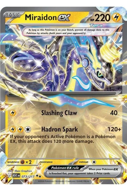 Miraidon Ex - Me: Ascended Heroes (Asc) Original Card