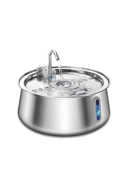Standard version Cat Fountain Stainless Steel Pet Water Feeder 4L Large Capacity Automatic Pet Water