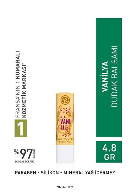 Dudak Balsamı-Nemlendirici Besleyici Vanilya-4.8gr