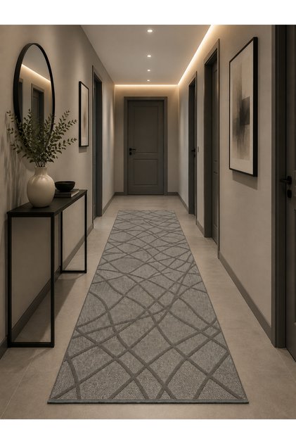 Sisal Bukleli Halı Leke Tutmaz Kaymaz Taban Mutfak Koridor Salon Halısı