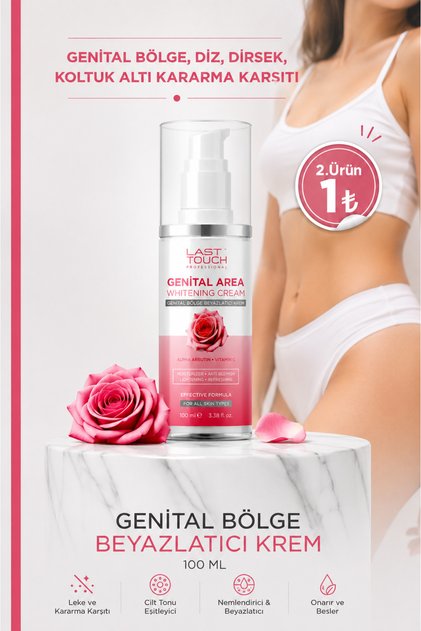 Genital Bölge Beyazlatıcı Krem, Leke ve Kararma Giderici 100 ML ( Alpha Arbutin ve Vitamin C )