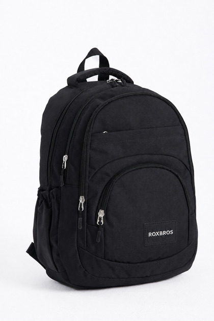 School Backpack 15' Laptop Bag with Compartment for Young Girls-Boys Black Primary School - Middle School - High School