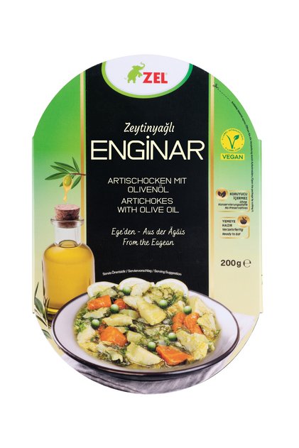 Zeytinyağlı Enginar 200 g - Vegan Hazır Yemek