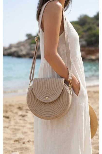 Handmade Casual Bag, Tan Bag, Messenger Bag