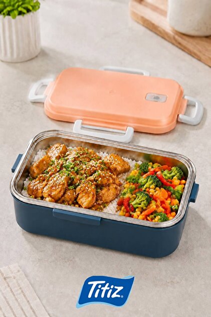 Titiz Plastik Titiz Aura Lunch Box Çelik Yemek Kabı 500ML - Fiyatı