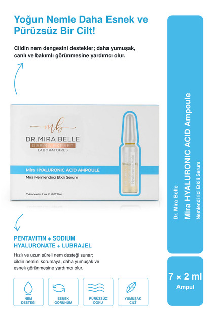 Derin Nemlendirme & Dolgunlaştırıcı Etki Hyaluronik Asit Serumu 14 ml