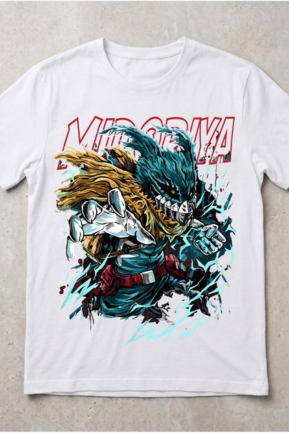 My Hero Academia Midoriya Deku Anime Printed Standard Fit Unisex T-Shirt