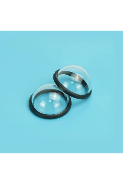 Diving & Snorkeling Black 2pcs Protective Lens Cap for GoPro Max 360 Action Camera Oil-proof Dust-pr