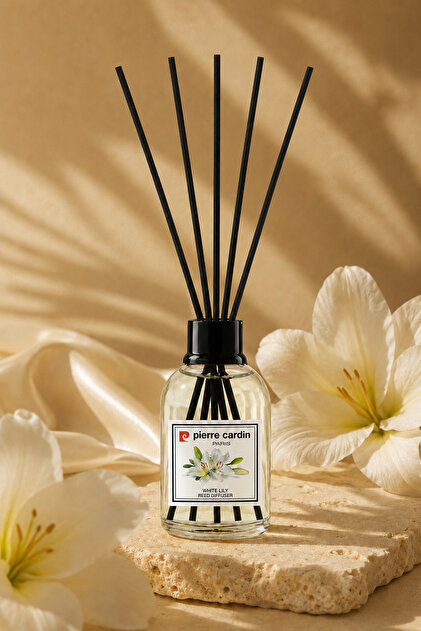 Pierre Cardin Reed Diffuser 110 ml – White Lily – Beyaz Zambak Oda