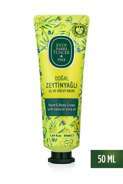 Natural Olive Oil Hand and Body Cream 50 ml