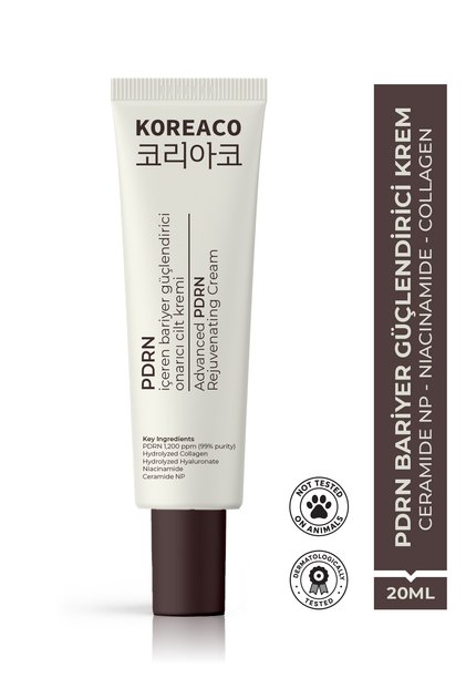 كريم الوجه PDRN Ceramide Barrier لتعزيز حاجز البشرة | كريم مرطب مرمم يحتوي على السيراميد NP والنياسيناميد (كريم PDRN نقي بنسبة 99%) 20 مل