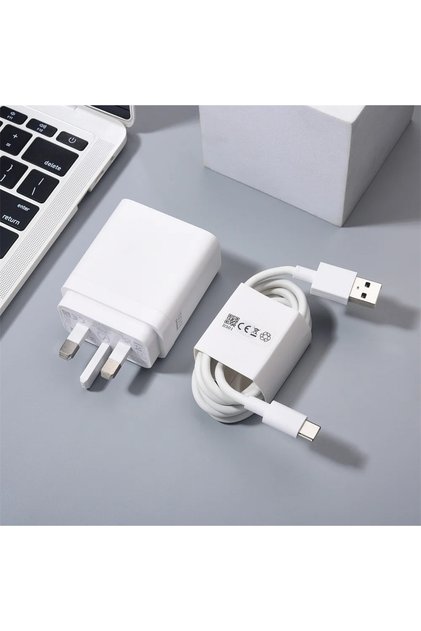 UK and cable Find X9 Pro 100W EU UK Charger SuperVOOC Fast Charging Power Adapter 10A 1M USB Type C