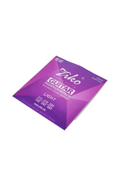 أوتار جيتار صوتي DP012 ZIKO DP010 DP011 DP012 من البرونز الفوسفوري، ملحقات الآلات الموسيقية