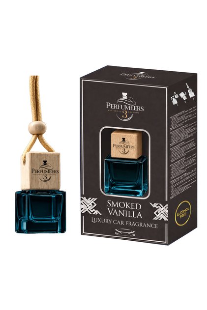 NOU! Odorizant Auto Premium, Smoked Vanilla, 8 ml, 0% Alcool, durata 45-60 zile