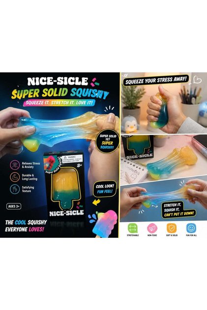 NICE-SICLE Super Solid Squishy Stress Relief Toy