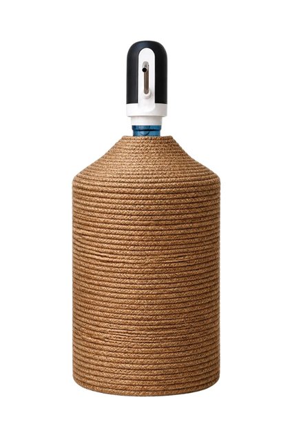 Jute Straw Look Bottle Cover |   Washable 19 Lt Water Bottle Cover (Rich Color Option)