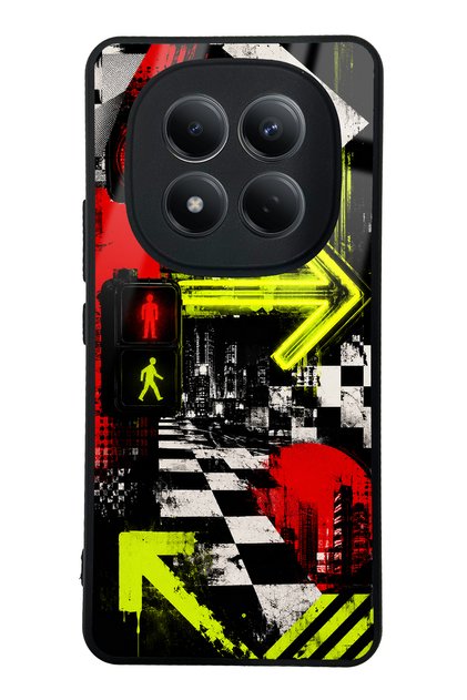 Xiaomi Redmi Note 15 Pro 4g Neon District Design Glossy Phone Case