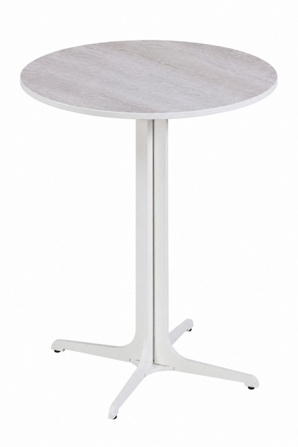 Round Ceramic Service Table 4545 Shs-038S Light Grey