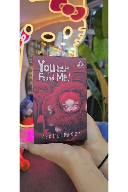 SKULLPANDA - YOU FOUND ME serisi BLINDBOX sürpriz kutulu peluş anahtarlık