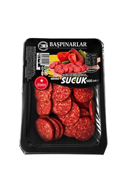 Dilimli Sucuk 500 Gr