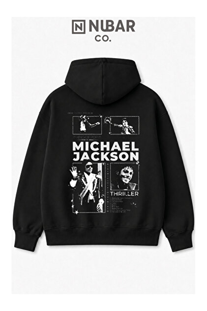 Michael Jackson Printed 3 Thread Threaded Unisex Premium Kangaroo Pocket Sweatshirt