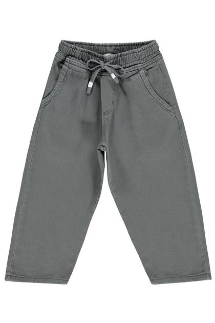 Lace-Up Front Pants for 2-5 Years Old - Gray