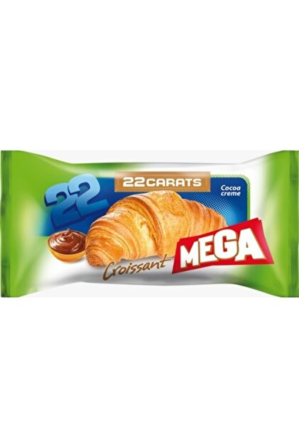 24 bucăți x 100 grame CROISSANT CACAO Mega TERMEN 03.2027