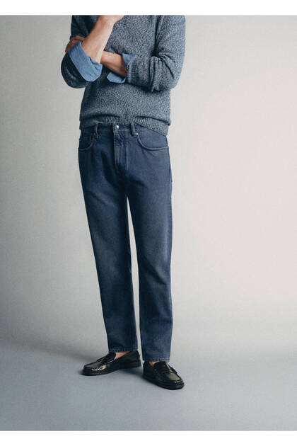 %100 pamuklu İtalya yapımı regular fit jean