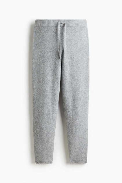 Fine-knit joggers