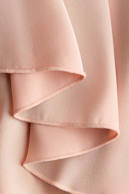 MAMA Satin-skirt Ponte di Roma dress