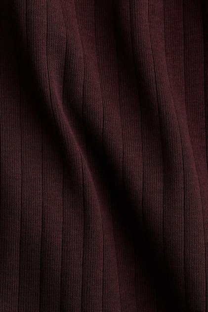 Ribbed drawstring trousers