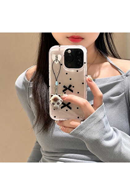 Kawaii Kedi Figürlü Telefon ve Kamera Charmı Çanta Charmı Anahtarlık