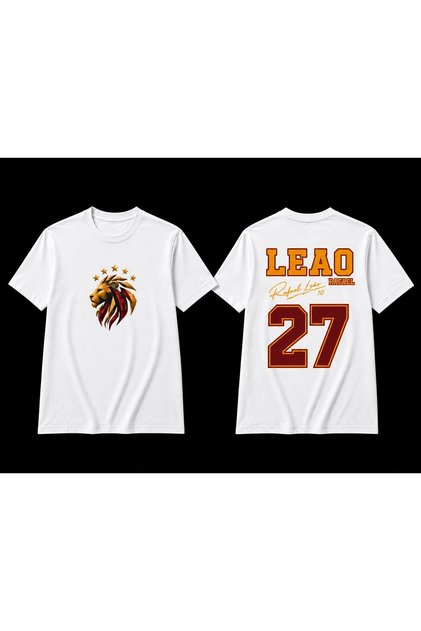 Special Design Rafael Leao Lion Logo T-Shirt