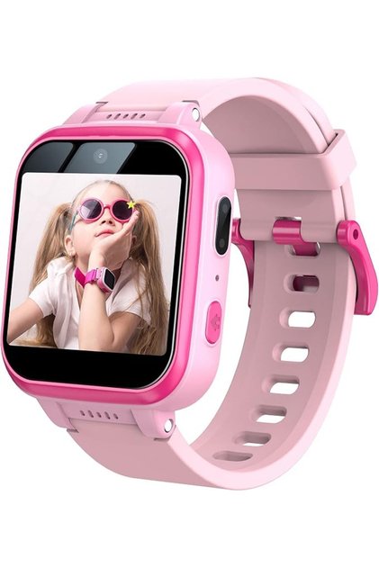 Multifunctional Children's Smart Watch Rechargeable Touch Screen Educational Games Music Player with Picture Learning Features
