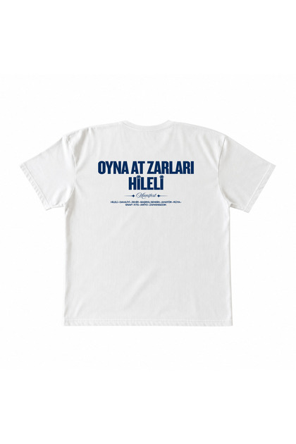 ZENKAI Manifest Zoktay Oversize Tişört