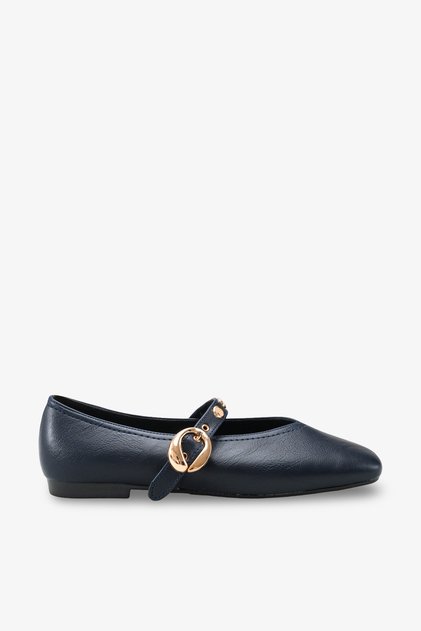 Cypiras Women's Ballet Flats - Navy Blue