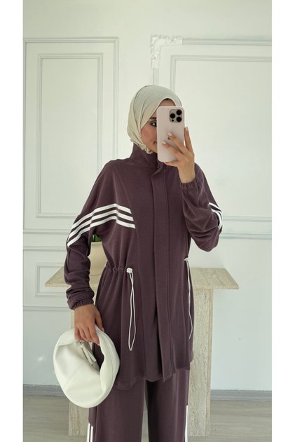 Molly Nelly Women's Comfortable Set with Elastic Waist and Pieces