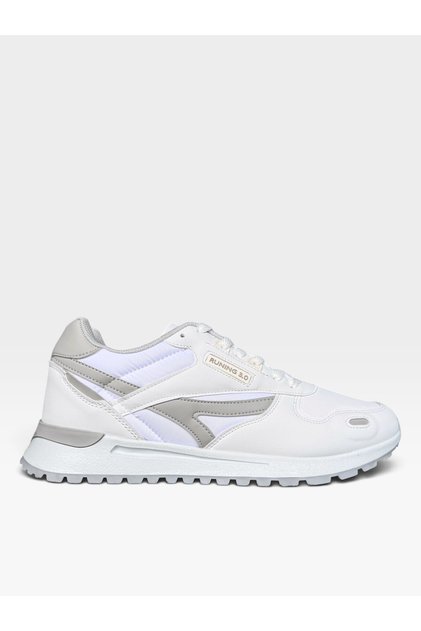 Men's Orthopedic Daily Walking Running Sneaker Sports Shoes White