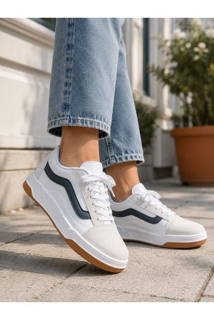 Casual Sports Shoes Sneaker Casual Sports School Shoes Synthetic Leather Shoes