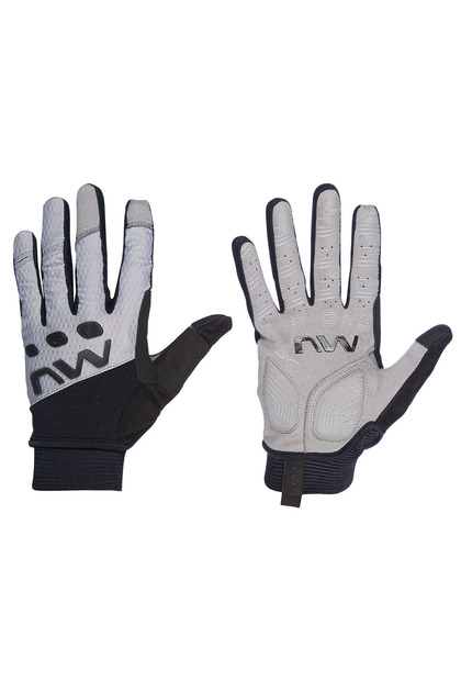 manusi degete lungi - Spider Full Finger Glove - Grey | Black