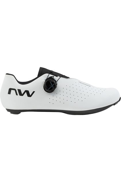 Pantofi Road Sonic Plus Wide 46 Alb/Negru