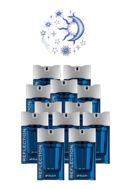 12 قطعة Reflection Blue عطر 100 مل