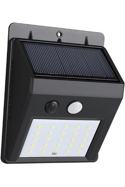 Solar Powered LED Wall Light – Waterproof, Outdoor Wall Mount Lighting for Garden, Patio, Path